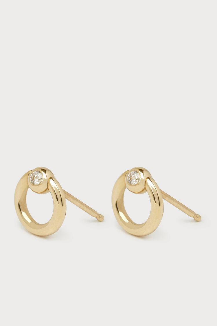 Diamond Porta Studs, Small