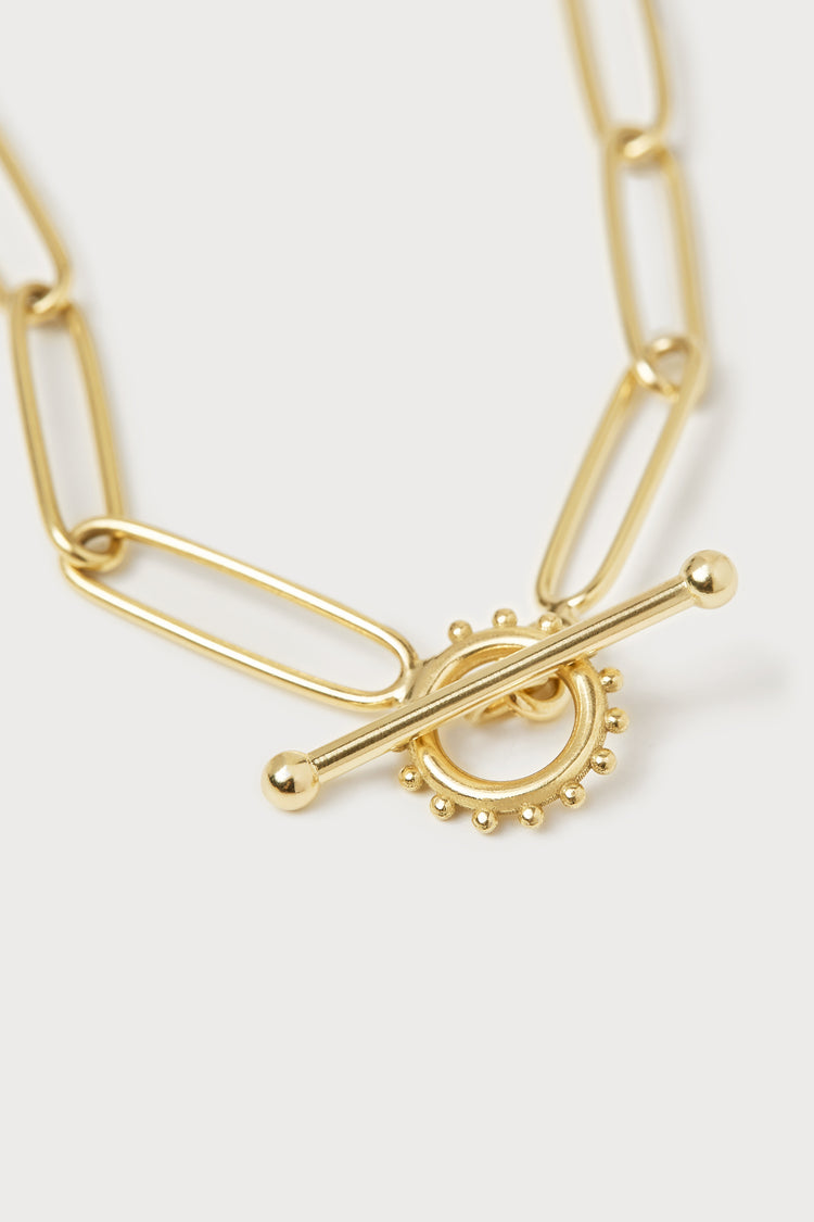 Dotted Toggle Necklace