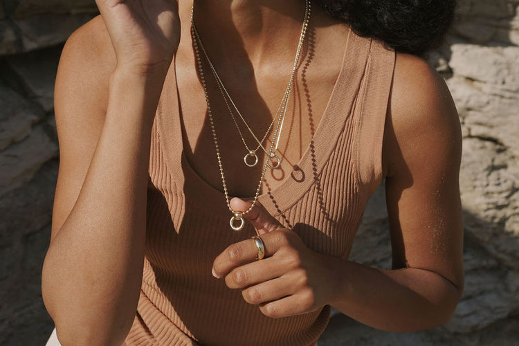 Jumbo Porta Slider Necklace