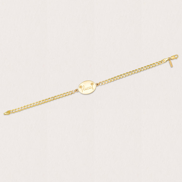 Coco Palm Signet Bracelet